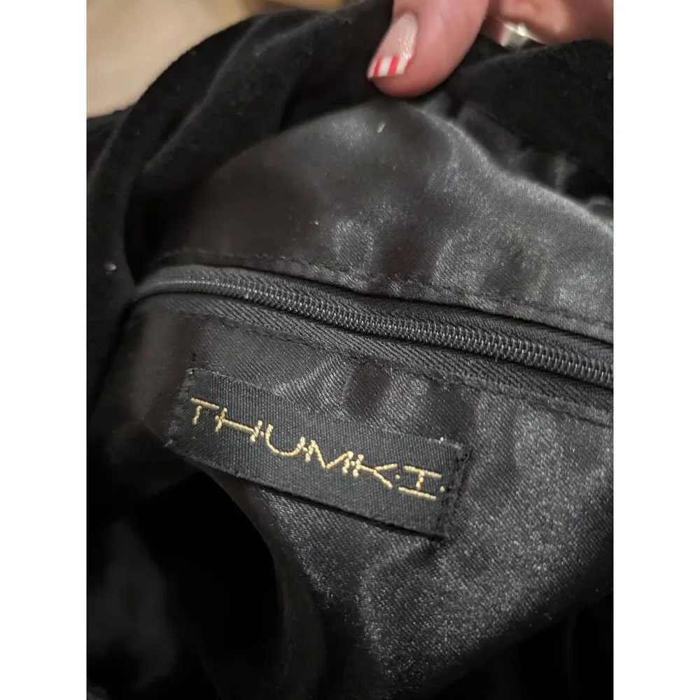 Thumki black velvet